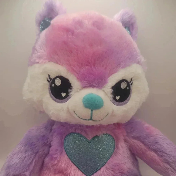 Build A Bear Workshop Heartables Indigo the Fox Woodsy Wonder Purple EUC. - Picture 2 of 8